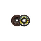Cumpara ieftin SMT 800 Disc lamelar frontal netesut, 125 x 22,23 mm Foarte fin Corindon Curbat, Klingspor 278500