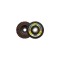 SMT 800 Disc lamelar frontal netesut, 125 x 22,23 mm Foarte fin Corindon Curbat, Klingspor 278500