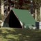 vidaXL Cort de camping cu cadru A, 2 persoane, verde, impermeabil 94755