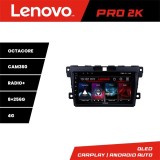 Navigatie Android Mazda CX-7 2008-2012 Lenovo 2K QLED 8GB+256GB 360
