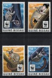 Guineea-Bissau 2015: Fauna - Galagos, Serie Completa, Timbre MNH, Colectie