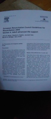 Guidelines for Resuscitation - Adult Advanced Life Support foto