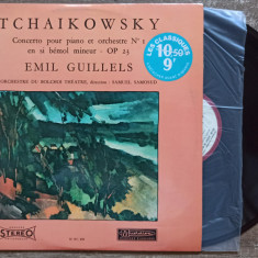 Emil Guillels, Tchaikowsky, concerto pour piano et orchestre no. 1// disc vinil