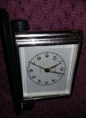 Ceas vechi mecanic de masa SLAVA,URSS,Ceas rusesc de masa vechi,T.GRATUIT foto