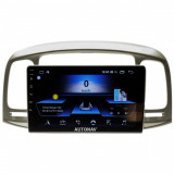 Navigatie Hyundai Accent 2005-2011 AUTONAV Android GPS Dedicata, Model Classic, Memorie 128GB Stocare, 6GB DDR3 RAM, Display 9&quot; Full-Touch, WiFi, 2 x