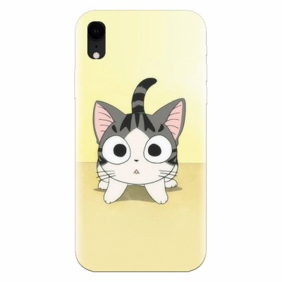 Husa silicon pentru Apple Iphone XR, Cute Ktty foto