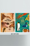 Cumpara ieftin Pachet Superanimale 2 volume ( Istoria lumii &icirc;n 100 de animale, Cele mai mari) - Karel Claes, Reina Ollivi...