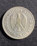 Moneda argint 5 reischsmarci 1936D, Europa