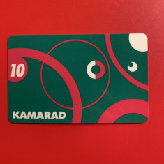 Cartela telefonică de colecție Kamarad