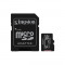 Card de memorie Kingston MICanvasRO SelectD Plus 100R CA1RD 128GB SDXC ClasaLASS 10 + Adaptor SD