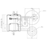 Febi Bilstein Burduf, suspensie pneumatica