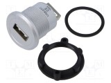 Adaptor USB A M22 ONPOW, soclu din ambele părţi, USB 2.0