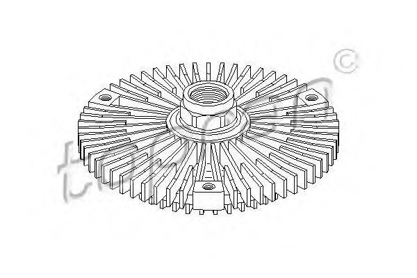 Vascocuplaj / Cupla ventilator radiator BMW Seria 3 Cabriolet (E36) (1993 - 1999) TOPRAN 500 403