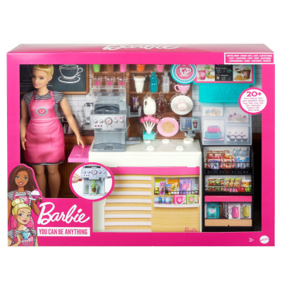 Barbie set cafenea cu 20 de accesorii foto