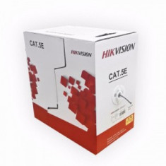 Cablu UTP CAT5 Hikvision cupru DS-1LN5E-S 0.45mm rola 305 metri