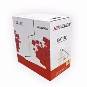 Cablu UTP CAT5 Hikvision cupru DS-1LN5E-S 0.45mm rola 305 metri SafetyGuard Surveillance foto