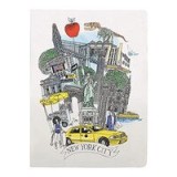 NYC Handmade Silkscreened Journal
