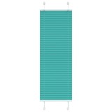 Jaluzea plisată verde petrol 50x100 cm Lățime țesătură 49,4 cm