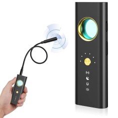 Detector de camere, localizatoare GPS si microfoane spion iUni R35, Frecventa 1-6500 MHz