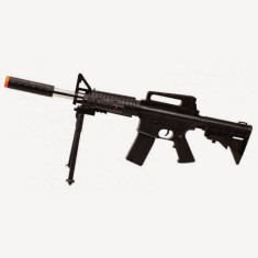 PUSCA AIRSOFT CALIBRUL 6MM,CELEBRA M16,SNIPER 70 CM,TEAVA METALICA+500 BILE BONUS!