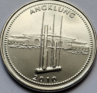 1000 Rupiah / Rupii 2010 Indonesia / Indonezia, unc, km#70 foto