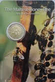 2 Euro Malta 2024 Maltese Honey Bee BU Coincard - Tiraj 80000 - Moneda Colecție, Europa