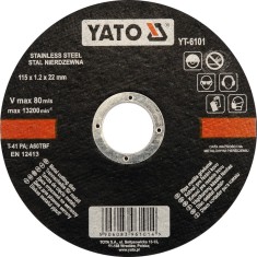 Disc debitat metale 115x1.2x22 mm YATO
