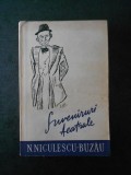 Suveniruri teatrale - N. Niculescu Buzau, 1956, Editura de Stat, 220 pagini, Studii literare