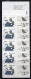 SUEDIA 1986, Fauna, Pasari, carnet, neuzat, MNH