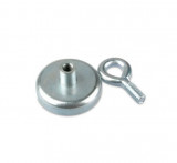 Magnet neodim oala D 48 mm carlig inelar - Magnet pentru pescuit 65kg