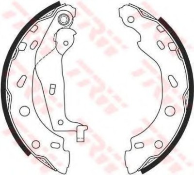 Set saboti frana SMART FORTWO Cabrio (451) (2007 - 2016) TRW GS8685 foto