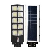 Lampa solara stradala flippy, cu telecomanda, senzor de miscare si lumina, suport prindere, 225 led-uri, ip65, abs, 15ah, 300w, temperatura culoare 65