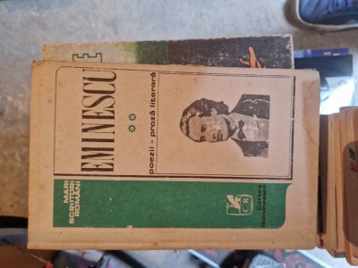 Eminescu Poezii 2 vintage foto