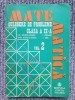CULEGERE DE PROBLEME Matematica CLASA A IX A VOL 2, 1992, 124 pag