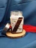 Ice Coffee Latte , Lumanare Parfumata in Recipient de Sticla cu Capac Metalic
