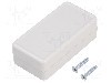 Carcasa ABS, 25mmx50mmx15mm, IP54, HAMMOND - 1551BGY