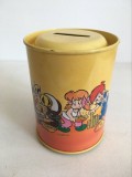 Pusculita Vintage KNAX Rotunda, Cutie Economii Bani, Decor Colectie, Germania, 10cm
