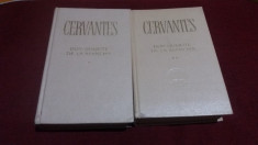 CERVANTES - DON QUIJOTE DE LA MANCHA 1965 2 VOL CARTONATE foto