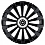 Set 4 capace roti Meridian negru pentru gama auto Opel, R15