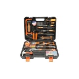 Cumpara ieftin Trusa scule si unelte combinate 37 piese, set complet cu clesti, surubelnite, chei si accesorii pentru reparatii si bricolaj
