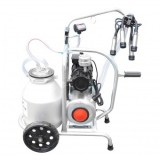 Aparat de muls vaci cu grup colector 160cc, sasiu galvanizat, bidon aluminiu 30L, 1 post Breckner Germany