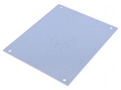 Placă de montare oțel zincat 141mm x 174mm foto