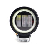 Proiector LED cu Angel Eyes Offroad Auto, Moto, ATV 30W 2700LM DC 10-60 - KWE30W