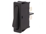 Comutator Balansier OFF-ON 6A/250V Negru IP40