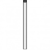 Lampa Led Dulap Yeelight A60, 3.6W, 2700K, Senzor, 60cm, Neagra YLCG006, Universal