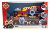POMPIERUL SAM MASINA DE POMPIERI JUPITER CU FIGURINE SI ACCESORII, Simba