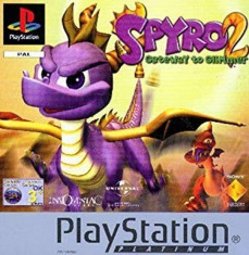 Joc PS1 SPYRO 2 - Getaway to Glimmer Platinum foto