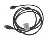 Cumpara ieftin Cablu prelungitor USB 2.0 tata la USB 2.0 mama, Lanberg 41374, lungime 1.8m, negru