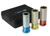 Cumpara ieftin Set tubulare impact cu protectie de silicon pentru jenti aluminiu, 1/2&amp;quot; 17mm, 19mm, 21mm