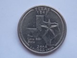 QUARTER DOLLAR 2004 USA-COMEMORATIVA-TEXAS